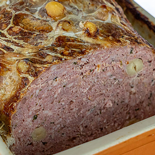 Terrine De Lapin Aux Noisettes Boucherie Volailles Hurissé Volaille 